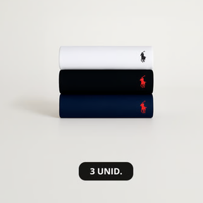 Kit 3 Camisetas Básica RL